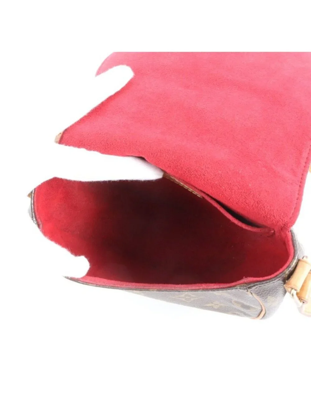 Louis Vuitton Monogram Tambourine Leather Shoulder Bag Crossbody